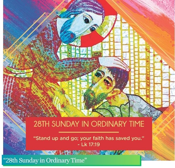 October 12, 2025 “28th Sunday in Ordinary Time”