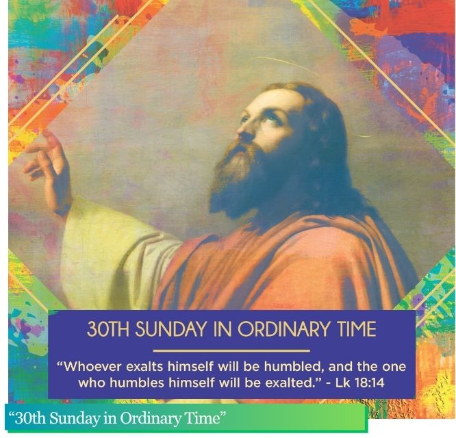 October 26, 2025 “30th Sunday in Ordinary Time”