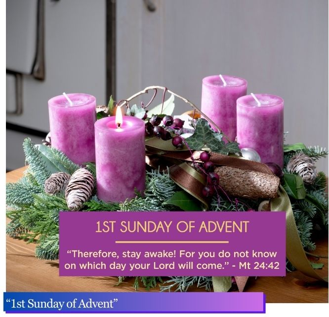 November 30, 2025 “1st Sunday of Advent”