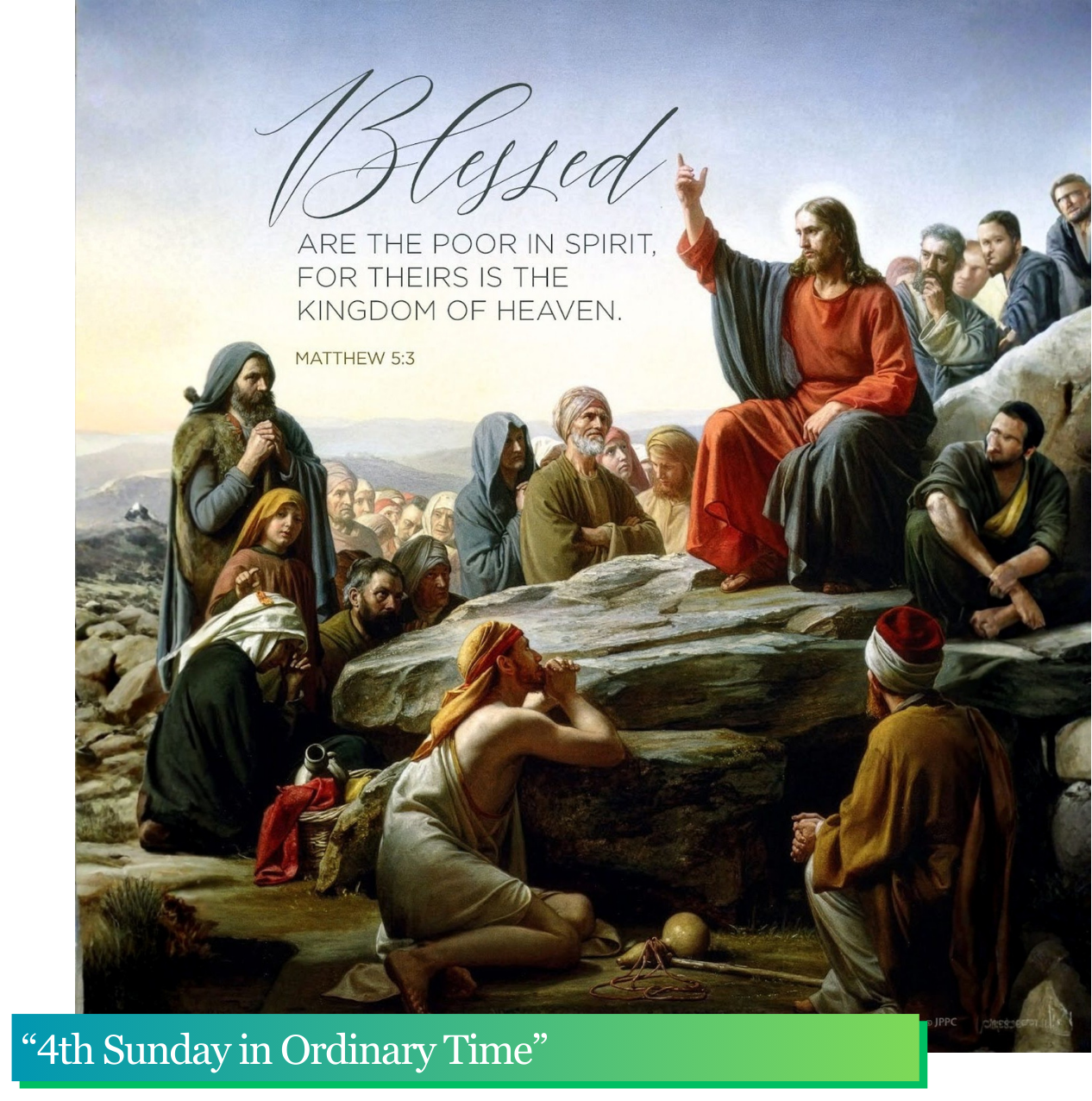 February 1, 2026 “4th Sunday in Ordinary Time”