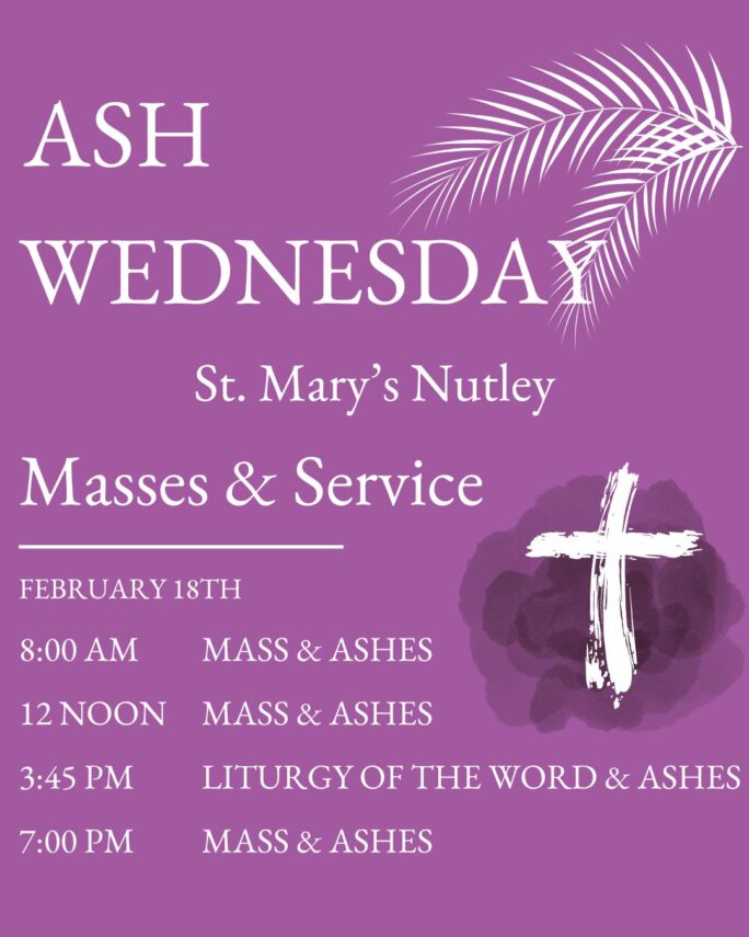 Ash Wednesday 2026 Schedule