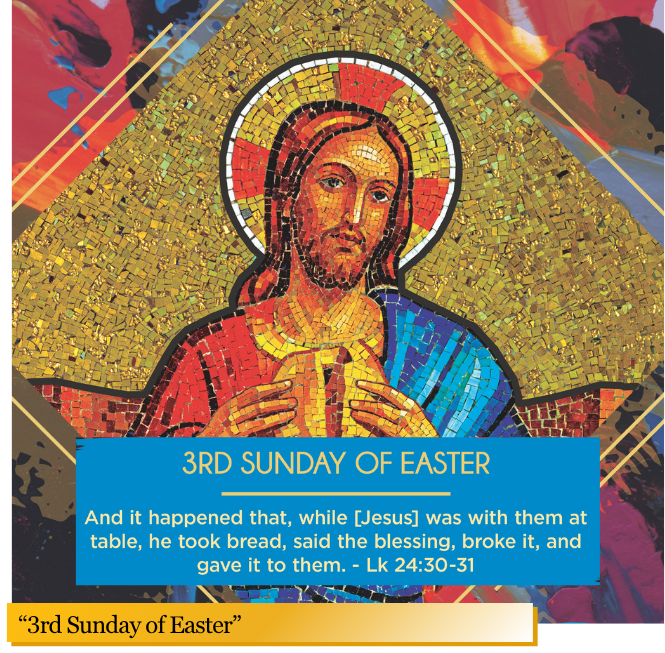 “3rd Sunday of Easter” April 19, 2026