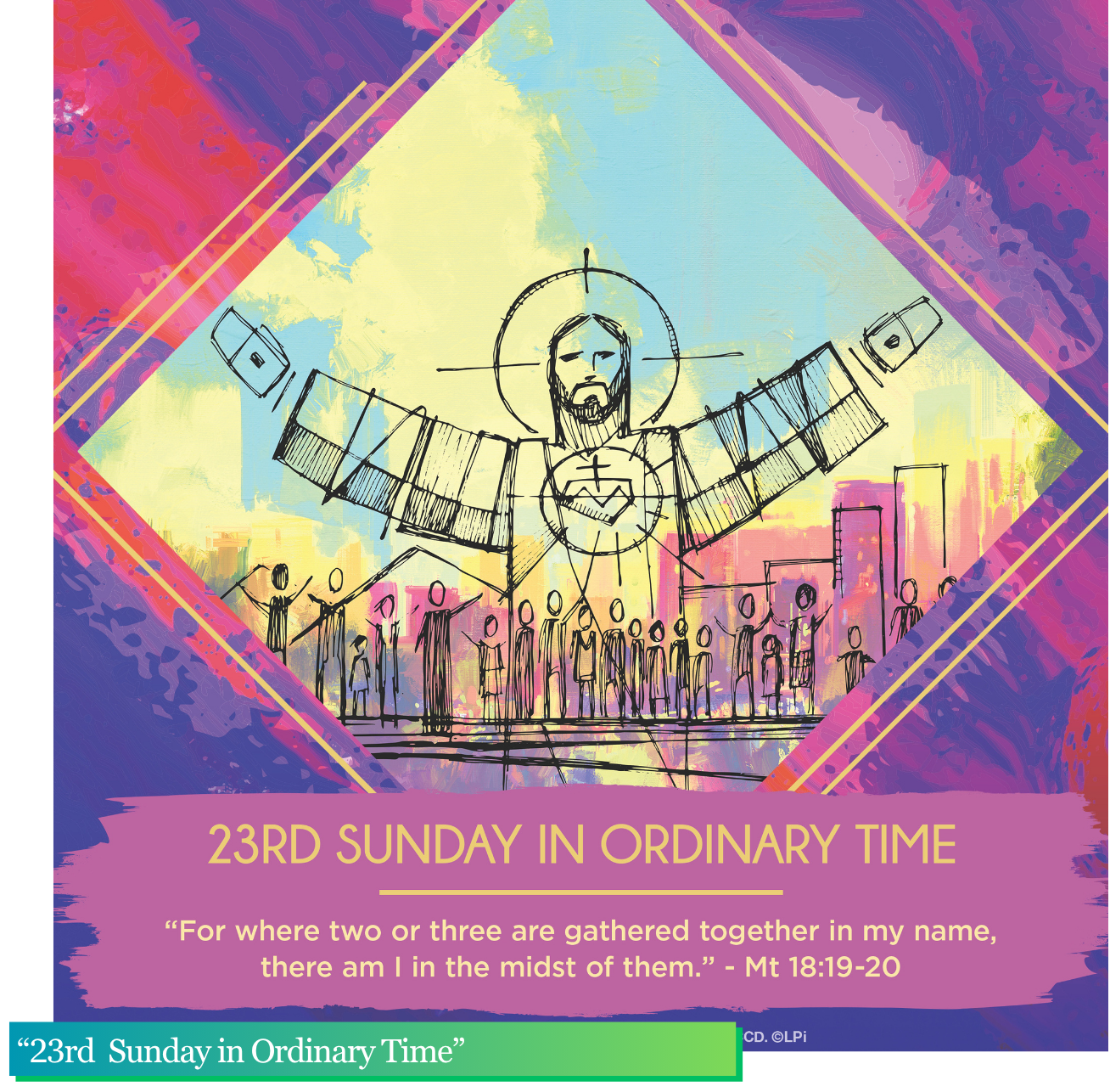 “23rd Sunday in Ordinary Time” September 6, 2026