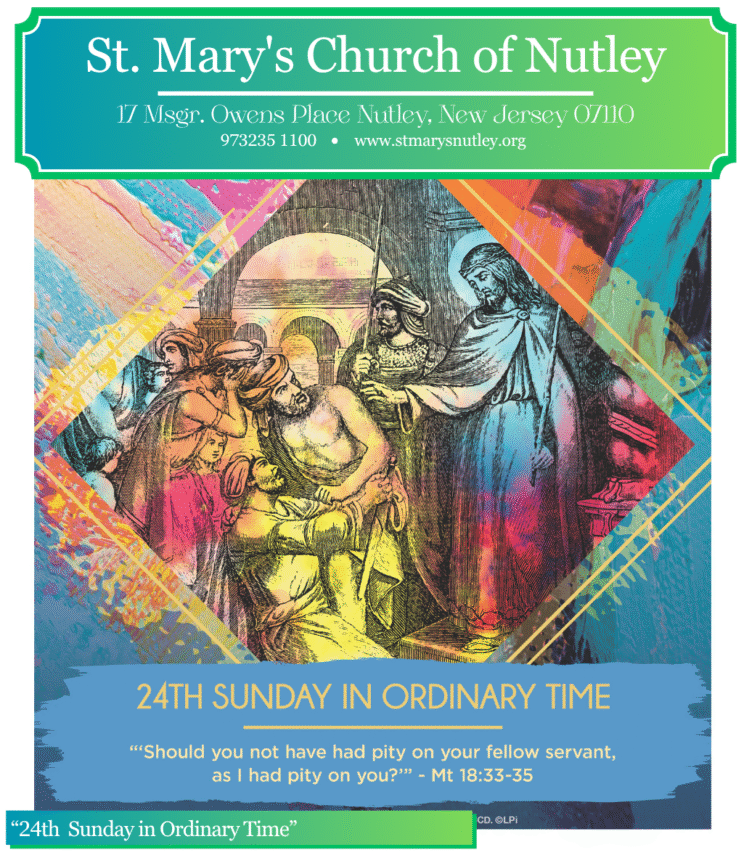 “24th Sunday in Ordinary Time” September 13, 2026