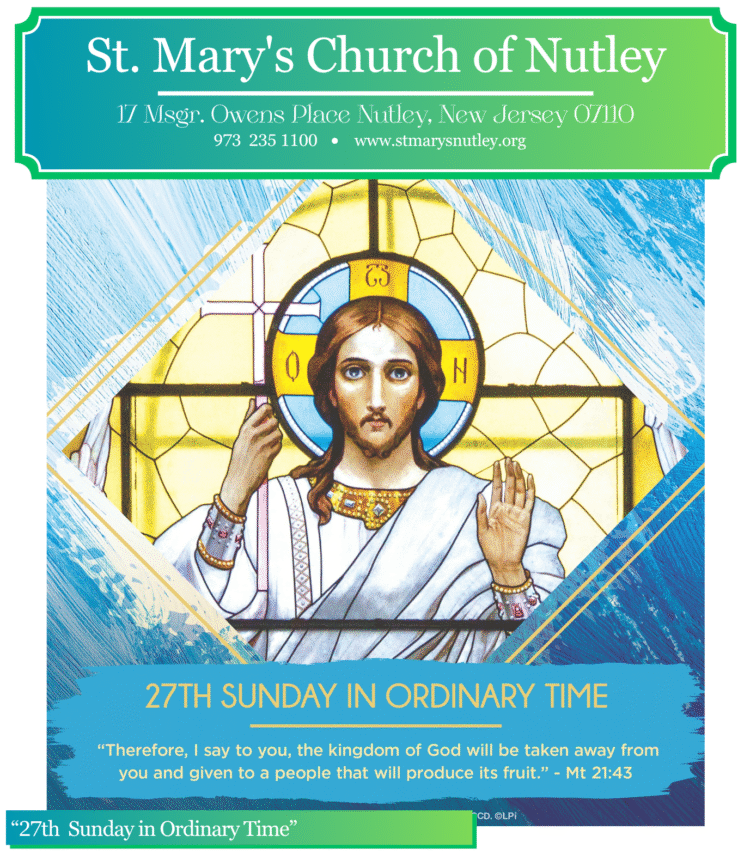 “27th Sunday in Ordinary Time” October 4, 2026
