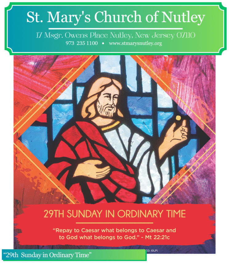 “29th Sunday in Ordinary Time” October 18, 2026